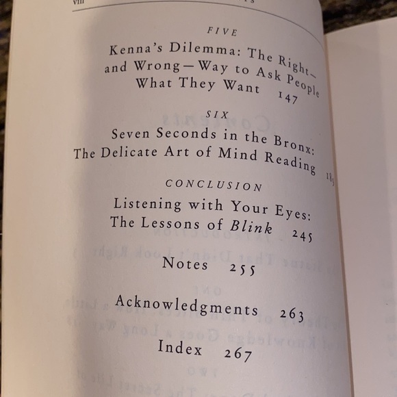 EUC- Book “Blink” by Malcolm Gladwell, The Power of Thinking Without Thinking - Picture 6 of 6